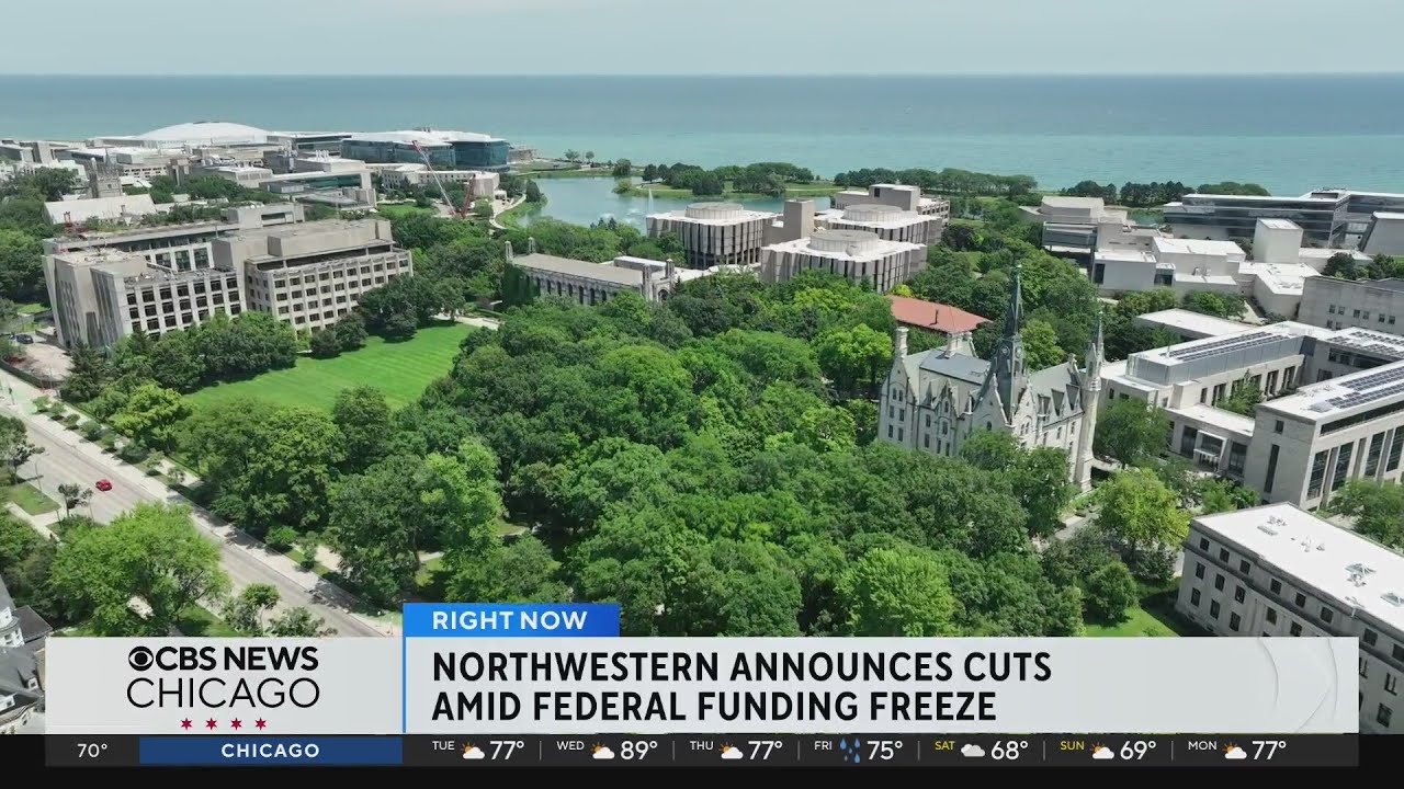 Northwestern University announces cuts amid federal funding freeze