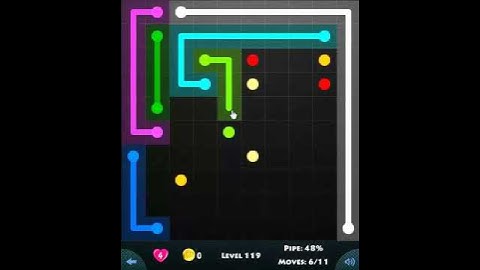 10 × 10 MANIA LEVEL 119 - FLOW GAME ON FACEBOOK Connect the dots