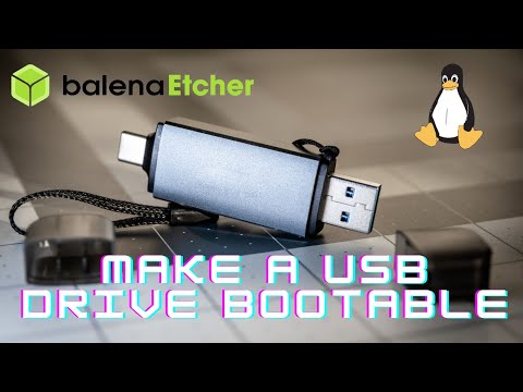 Make a bootable Linux USB drive with Etcher