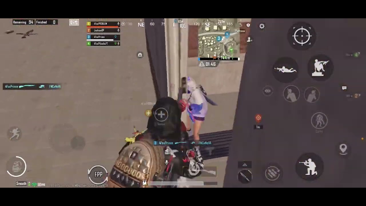 UPTHRUST ESPORTS SURVIVORS SAGA SEASON 03 || IPHONE 14 PLUS 🥶 — HIGHLIGHTS 🔥 || 4FFOXPRINCE