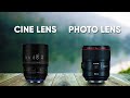 Cine Lens VS Photo Lens What S The Difference Cine Lens VS Photo Lens What S The Difference