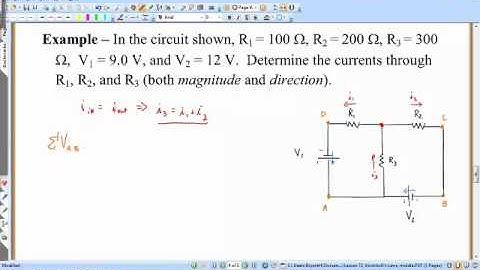 Lesson 72, Kirchhoff