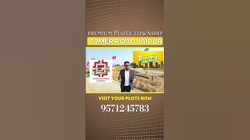 JDA approved residency plot or commercial plot at prime location of Ajmer road.  #jaipurcity #jda