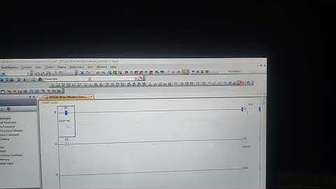 HOW TO USE COUNTER IN MITSUBISHI PLC PROGRAM 