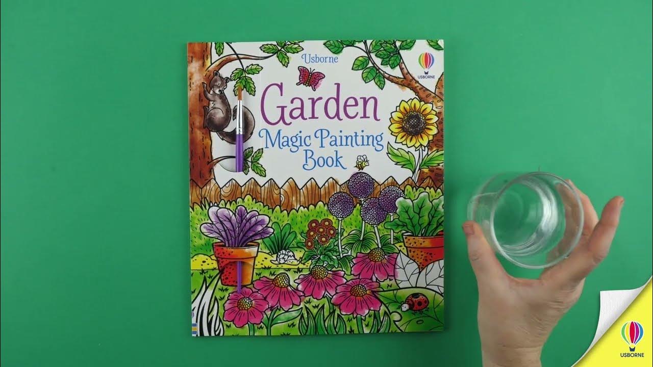 Garden Magic Painting Book 