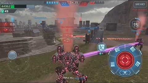 War robots test server 15.09.2019