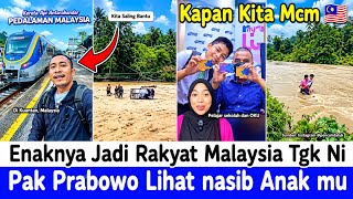 MENANGIS❗MALAYSIA BERI KERETA API ANAK SEKOLAH, INDONESIA HARUS LEWATI SUNGAI TARUHAN NYAWA