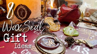 8 Wax Seal Ideas ⚜ Craft with Me | DIY Gift Series | Aesthetic Journaling