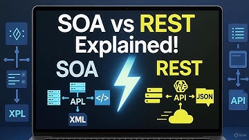 SOA vs REST Explained Simply | Web Services Made Easy!