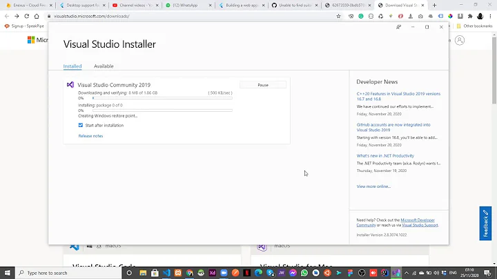 How to fix Unable to find suitable Visual Code toolchain (flutter desktop development)