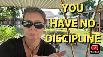 LACK OF DISCIPLINE IS WHY YOU CAN'T GET YOUR FINANCES IN ORDER