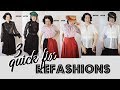 3 quick fix (ok, one not so quick!) thrift store refashions into vintage style - Thrift to Vintage