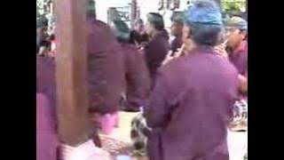 Balinese traditional music, Ngaben ceremony (cremation)