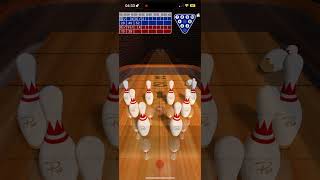 10 pin shuffle: (Playing at 4 AM) 10 pin bowling with opponent named Golden turkey screenshot 1