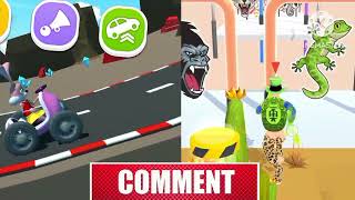 Car racing game v/s mutant run gameplay || viral game car racing Android games screenshot 4