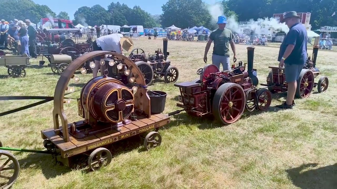 In the arena Sussex Steam Rally Parham 2025