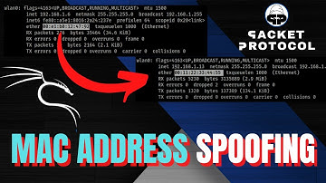 MAC address spoofing |  Project for Theory of Computation | Ethical Hacking