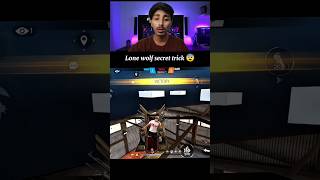 Lone wolf secret trick 😮 #shorts #freefire #freefiretricks #freefireshorts