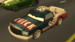 Cars Race-O-Rama Wii - Chick Hicks - Corrected Tires Gameplay (Dolphin)