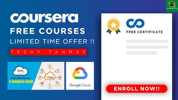 COURSERA FREE COURSES ON AWS,GOOGLE CLOUD AND ARTIFICIAL INTELLIGENCE
