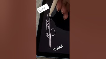 Signature style “Mahtab”🖊️ Check out M-Signature video in my channel! Find your name!!!