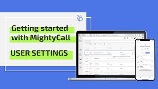 MightyCall Classic - User settings screenshot 1