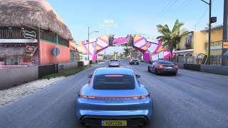 Electric Supercar: Porsche Taycan Turbo S (938 HP) - The Goliath Race | Forza Horizon 5 (4K UHD)