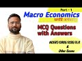 Macro Economics MCQ | MCQs of Macro Economics | TOP MCQs of Economics