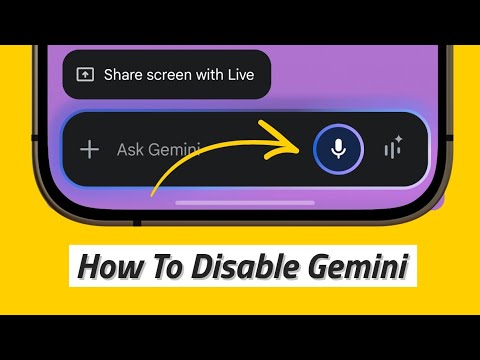 How to Disable Gemini on Android | Enable Google Assistant - YouTube