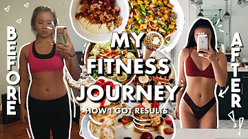 My Fitness Journey & How I Got Results (WHAT I EAT & workout routine) How Exercise Changed My Life