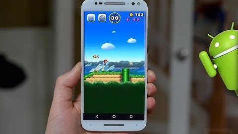 Super Mario Run - First ANDROID GAMEPLAY