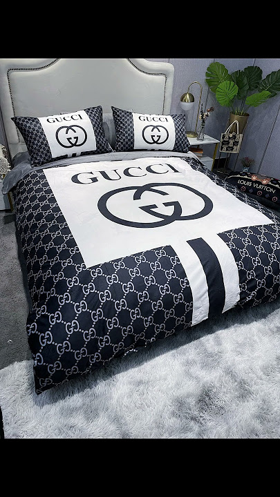 gucci louis vuitton bed set