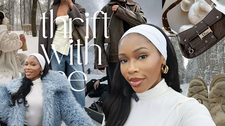 Thrifting My Entire Winter Pinterest Outfits vlog