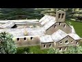 Reconstitution de l'ancienne Abbaye de Sylvanès (12e siècle)