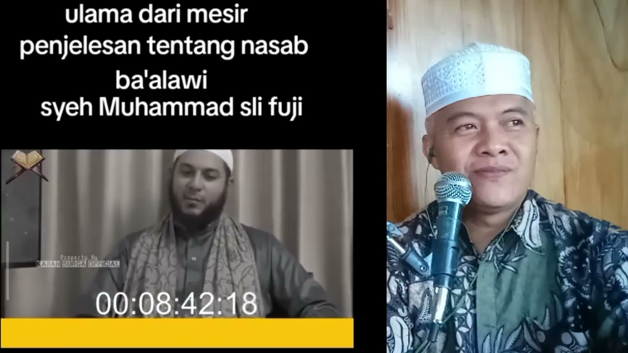 NAQOBAH ASYROF MESIR MEMFERIVIKASI HABAIB BA'ALAWI ADALAH KETURUNAN NABI MUHAMMAD SAW 