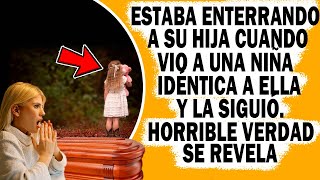 En El Funeral De Su Hija Mamá Ve Una Niñ@ Idéntica A Su Hija Y La Sigue. Horrible Verdad Se Revela