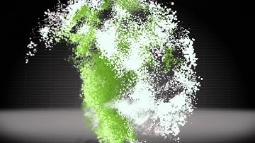 After Effects Template - Audio Reactive 3D Particles Logo Intro