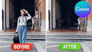 How to Remove a Person From a Photo in Canva