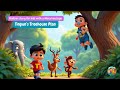 Tinpun Miya’s Amazing Treehouse Adventure | Fun Summer Holidays Story for Kids with a moral message