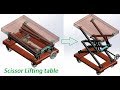 Design and Animation Of Scissor Lifitng Table   Mechanical Project