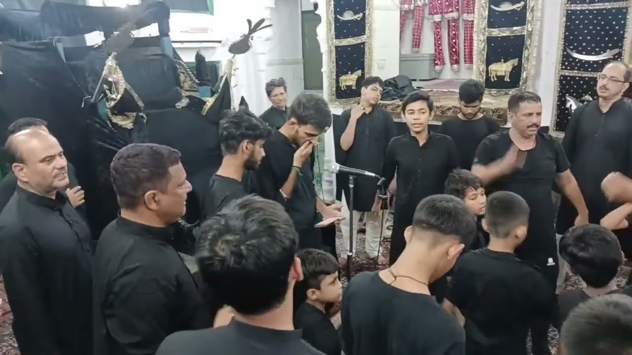 Матам Шаббир Ка | Ноха | Садик Раза | 2 Мохаррам | Анджуман Э Асгария Матми Даста | Хуссейнгандж