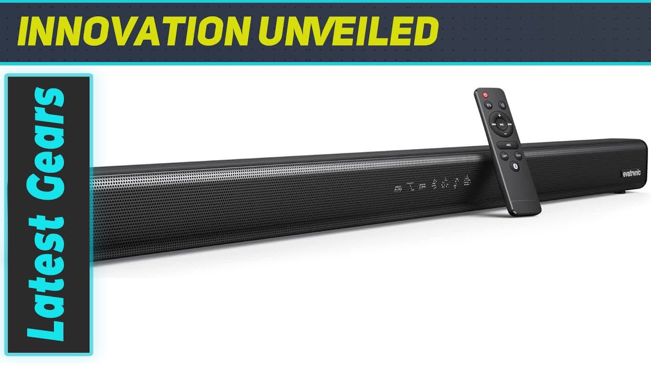 Elevate Your Audio Experience with the Evatronic 32-inch Sound Bar ...