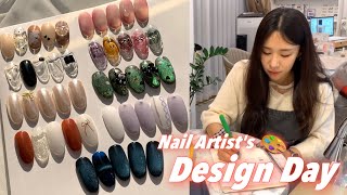 Design days for a nail artist with 10year experiences