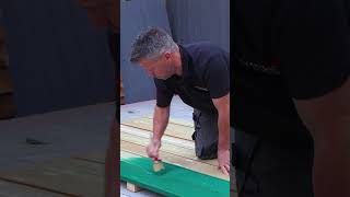 Painting New Decking! #diy #paint #howto #60seconddiy #project #garden #deck #decking #painting #tip