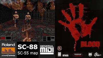 [PC OST] Blood (1997) MIDI Soundtrack | Roland SC-88 (SC-55 map)