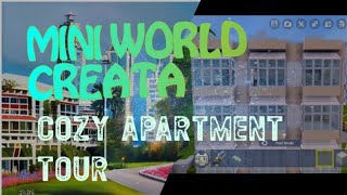 Cozy Apartment Tour(Mini world Creata) screenshot 3