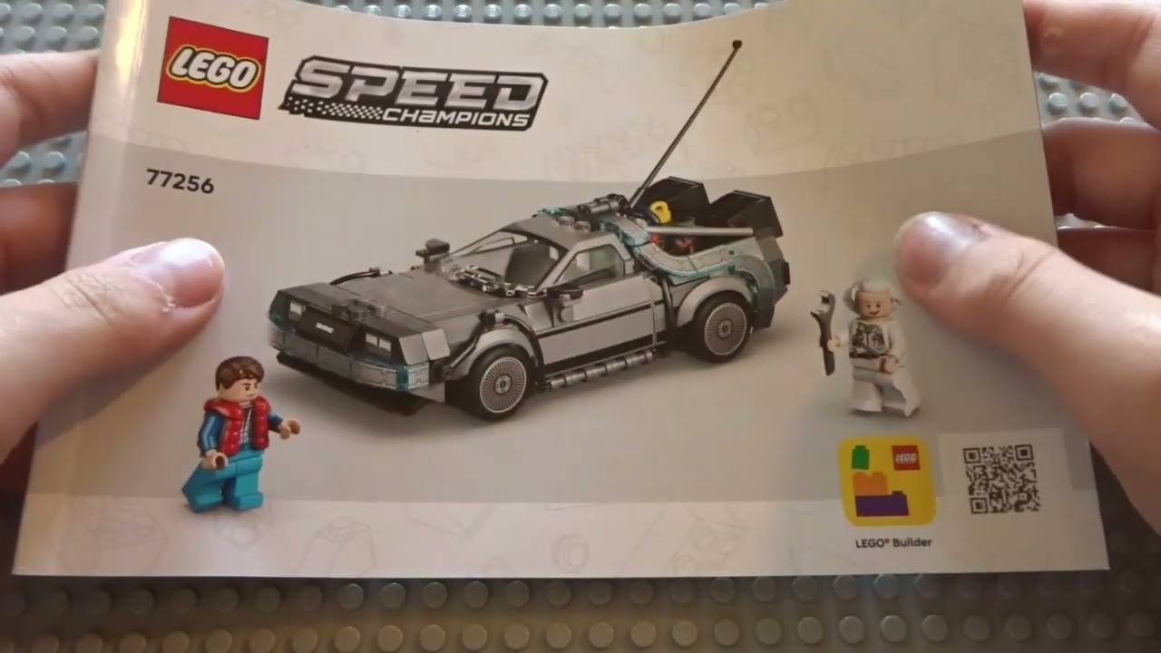 2026 Lego Neuheiten Speed Chamions Time Machine from Back to the Future