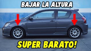 Bajar tu coche es BARATO y FÁCIL (Más de lo que creés)