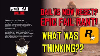 Rockstar Caps Daily Challenges In Red Dead Online Will Reset At 28 Days Epic Fail Rant!