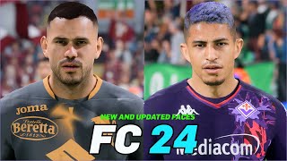 FC 24 | ALL 74 NEW AND UPDATED PLAYER FACES